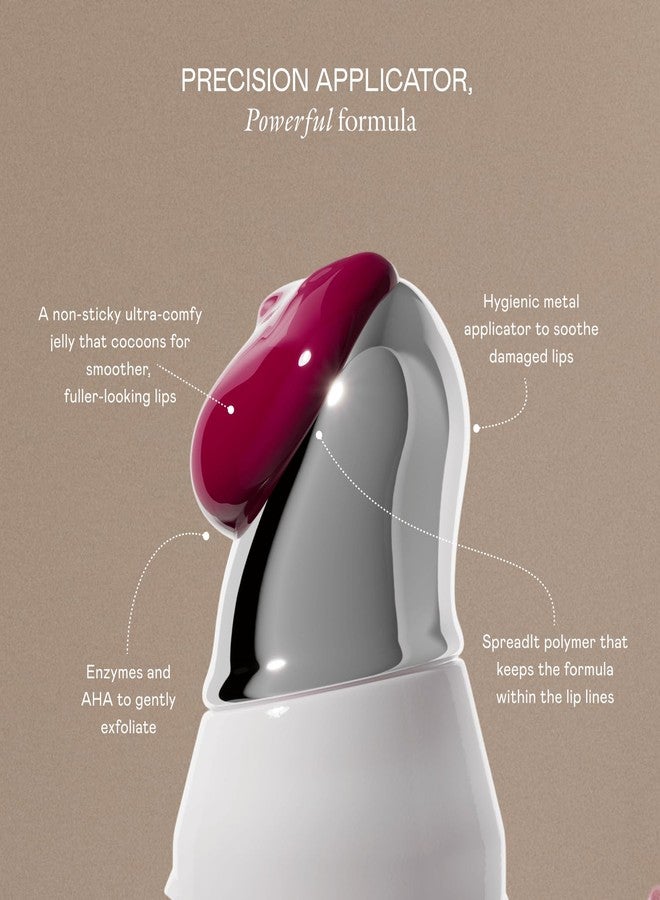 EADEM Le Chouchou Lip Softening Balm, Lip Gloss for Women, Lip Plumper & Lip Mask, Overnight Hydrating & Moisturizing Luxury Lip Balm, 0.5 oz, Bissap Glaze - Image 4